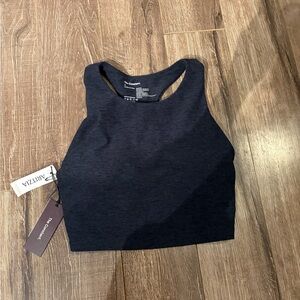 Aritzia Navy Sports Bra